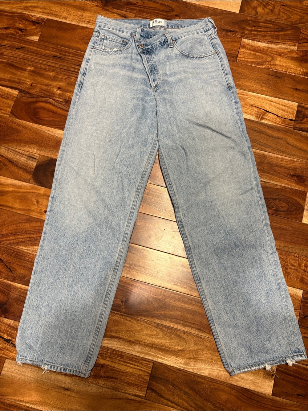 Agolde Criss Cross Upsize Jeans